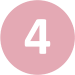 Number 4 Accent Pink