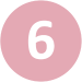 Number 6 Accent Pink
